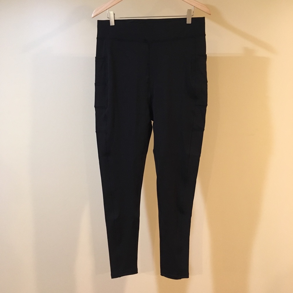 Fitted Supportive Athletic Leggings with Pockets - Picture 4 of 6